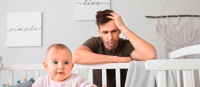 La depressione post partum negli uomini e nei padri